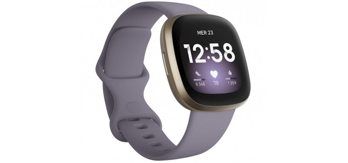 Amazon: Montre connectée Fitbit Versa 3 santé et sport avec GPS intégré à 146,99€
