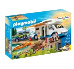 Amazon: Playmobil Aventure au Camping - 9318 à 43,99€