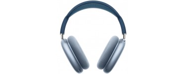 Amazon: Casque audio à réduction de bruit Apple Airpods Max Bleu à 475€