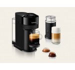 Nespresso: 1 lot comportant 1 machine à café Vertuo Next + 1 Aeroccino + 100 capsules + 2 mugs à gagner