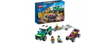 Amazon: LEGO City Le Transport du Buggy de Course - 60288 à 18,90€