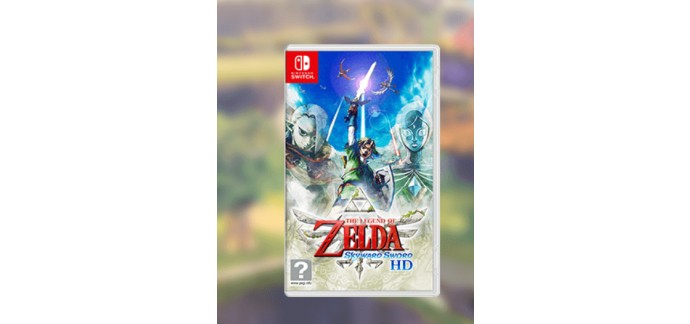 Jeux-Gratuits.com: 1 jeu vidéo Switch "The Legend of Zelda Skyward Sword"à gagner