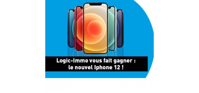 Logic Immo: 1 smartphone iPhone 12 à gagner