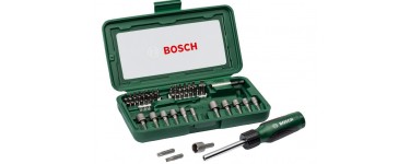 Amazon: Jeu de tournevis Bosch - 46 pièces à 23.99€