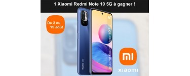 IDBOOX: 1 smartphone Xiaomi Redmi Note 10 5G 128GO à gagner