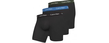 Amazon: Lot de 3 boxers Calvin Klein pour homme à 23€ 