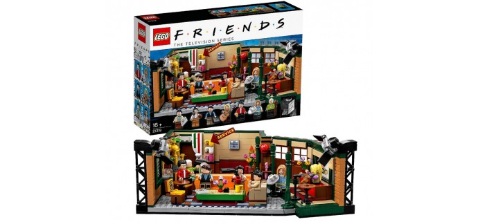 Amazon: LEGO Friends Central Perk Collection 25e Anniversaire - 21319 à 50,99€