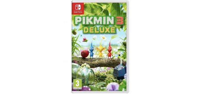 Amazon: Jeu Pikmin 3 Deluxe sur Nintendo Switch à 35,51€