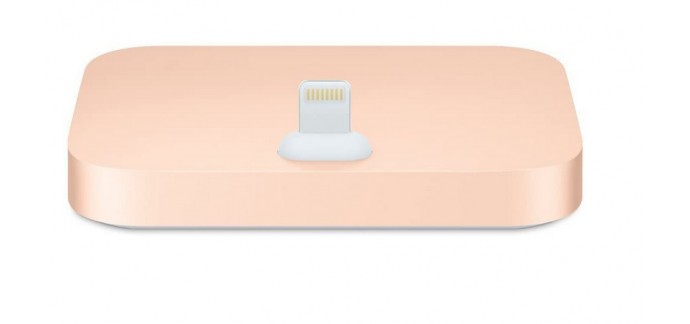 Amazon: Apple iPhone Lightning Dock - Or à 35,99€