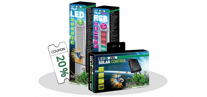 JBL: 1 kit d'éclairage LED Solar pour aquarium à gagner