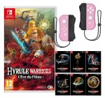 Auchan: Jeu Hyrule Warriors sur Nintendo Switch + Manette iiCon Pinki  + Set 6 cartes postales à 49,99€