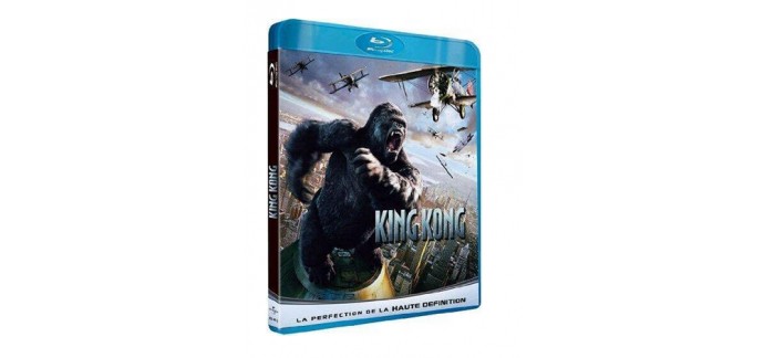 Amazon:  King Kong en Blu-Ray Version Longue à 11,99€