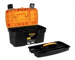 Amazon: Caisse à outils plastique Perel (434 x 250 x 238 mm) à 15,44€