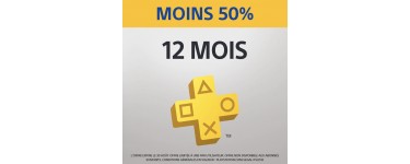 Playstation Store: 50% de remise sur l'abonnement de 12 mois à PlayStation Plus