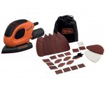 Amazon: Ponceuse de détail Black+Decker BEW230BC-QS Mouse filaire + 15 abrasifs à 29,25€