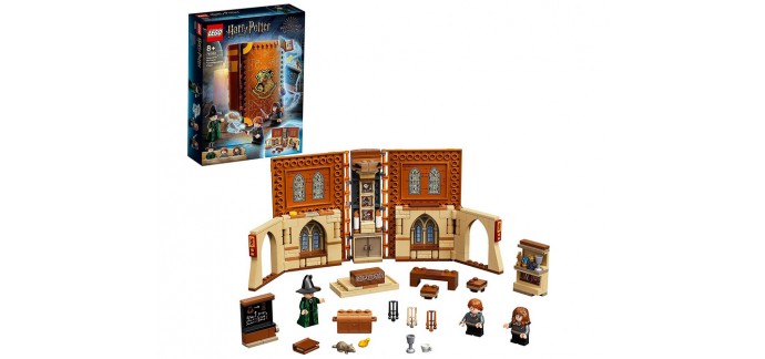 Amazon: LEGO Harry Potter Poudlard : Le Cours de métamorphose - 76382 à 14,60€