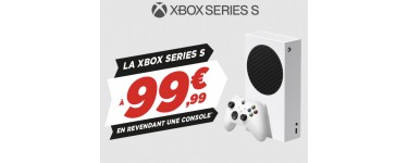 Micromania: La Xbox Series S à 99,99€ en revendant une console