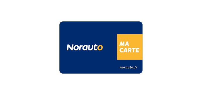 Norauto: 10€ de réduction dès 100€ d'achat offert lors de l'adhésion à la carte de fidélité