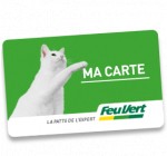 Feu Vert: -7€ dès 50€ d'achat lors de l'adhésion à la carte de fidélité suivi d'un premier achat