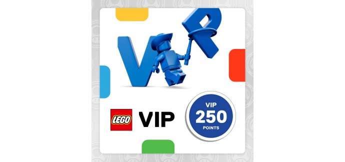 LEGO: 250 points LEGO VIP offerts pour les membres My Nintendo