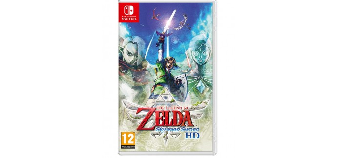 Amazon: Jeu The Legend of Zelda : Skyward Sword HD sur Nintendo Switch à 35,16€