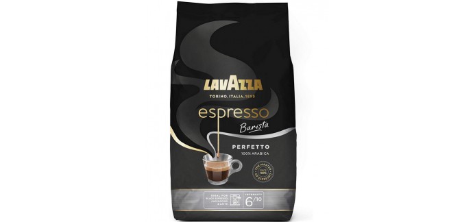 Amazon: Café en Grain Lavazza Espresso Barista Perfetto (1kg) à 8,49€