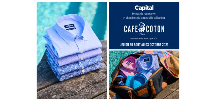 Capital: Des chemises Café Coton à gagner