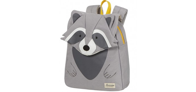 Amazon: Sac à Dos Enfant Samsonite Happy Sammies (Raccoon Remy) à 31,20€