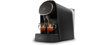 Amazon: Machine à café à capsules L'OR Barista LM8016/90 (Noir Mat et finition métalisée) à 74,99€