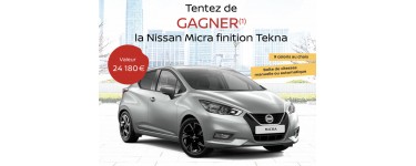 Blancheporte: 1 voiture Nissan Micra à gagner