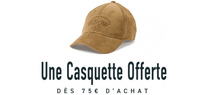 Oxbow: Une casquette offerte dès 75€ d’achat