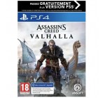 Boulanger: Jeu Assassin's Creed Valhalla Edition Standard Jeu PS4 (Upgrade gratuit vers PS5) à 15,33€