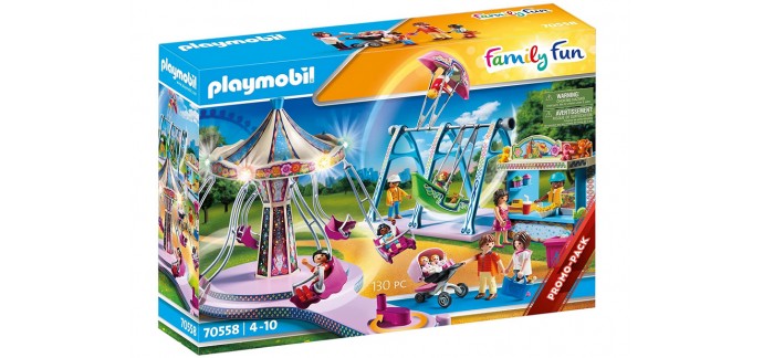 Amazon: Playmobil Parc d'attractions - 70558 à 42,90€