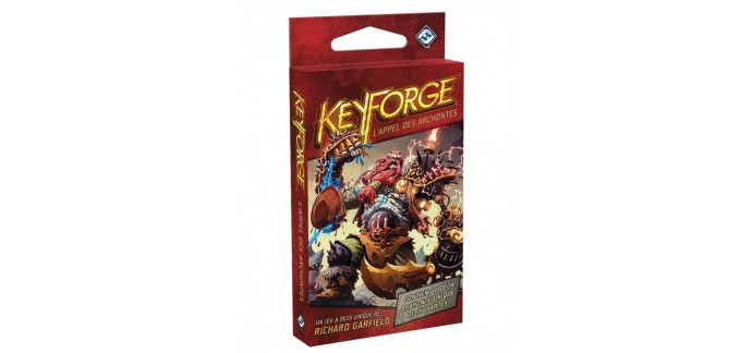 Amazon: Jeu de cartes Asmodee Keyforge : L’Appel des Archontes à 4,45€