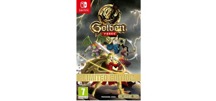 Amazon: Golden Force Limited Edition sur Nintendo Switch à 22,82€
