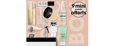 Sephora: 9 mini produits offerts dès 110€ d'achats