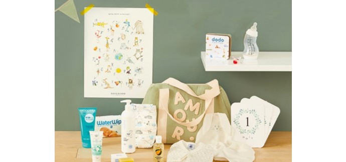 Aubert: Des coffrets édition limitée Hello Baby à gagner