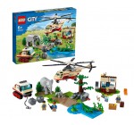 Amazon: LEGO City Wildlife L’opération de Sauvetage des Animaux Sauvages - 60302 à 56,42€
