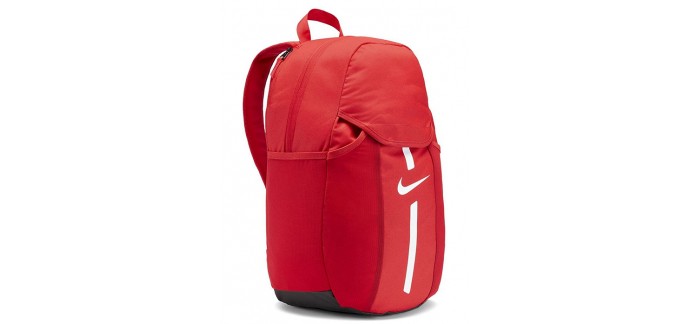 Amazon: Sac à dos Nike Academy (Rouge) à 17,95€