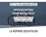 Decathlon: Revendez votre vélo sur Decathlon Occasion et recevez en plus 15€ offerts en carte cadeau