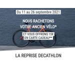 Decathlon: Revendez votre vélo sur Decathlon Occasion et recevez en plus 15€ offerts en carte cadeau