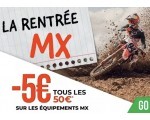 Speedway: 5€ de remise tous les 50€ d'achats sur tous les casques, équipements & accessoires de Moto Cross