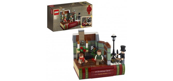 LEGO: L'ensemble LEGO® Hommage à Charles Dickens (40410) offert dès 150€ d'achat