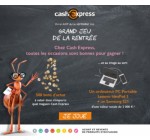 Cash Express: 1 ordinateur portable , 1 smartphone Samsung, des bons d'achats à gagner