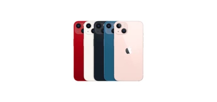Les Numériques: 1 smartphone Apple iPhone 13 Red à gagner