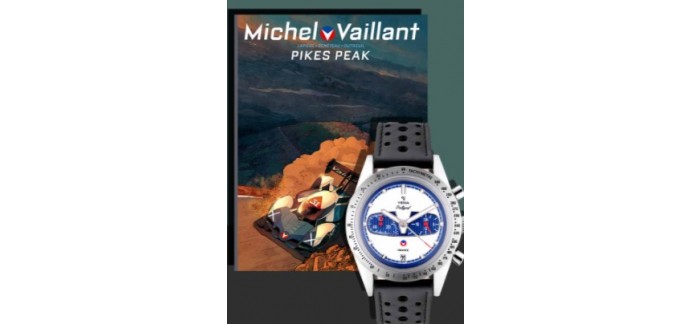 GQ Magazine: 1 lot comportant 1 montre Yema X  + 1 album BD "Michel Vaillant - Pikes Peak"  à gagner