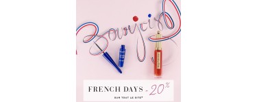 Bourjois: -20% sur tout le site pour les French Days
