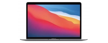 Amazon: PC portable Apple MacBook Air (2020) 13,3" - Puce Apple M1, RAM 8Go, SSD 256Go à 898,21€