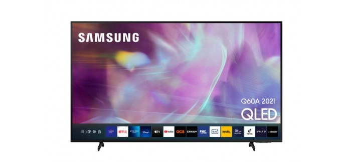 BUT: 100€ de remise sur le téléviseur Samsung 4K 55'' 138 cm QLED 55Q60A 2021 