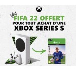 Micromania: Le jeu FIFA 22 offert pour l'achat d'une console Xbox Series S